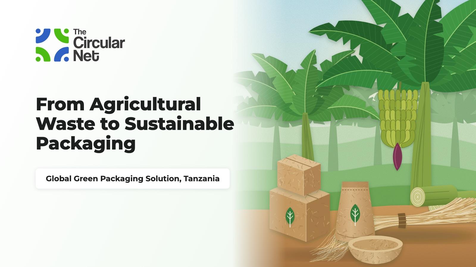 From Agricultural Waste to Sustainable Packaging
